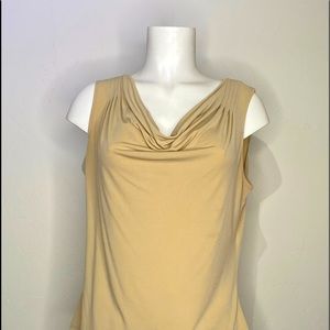 Womens Calvin Klein sleeveless blouse gently used.